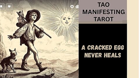 A CRACKED EGG - NEVER HEALS