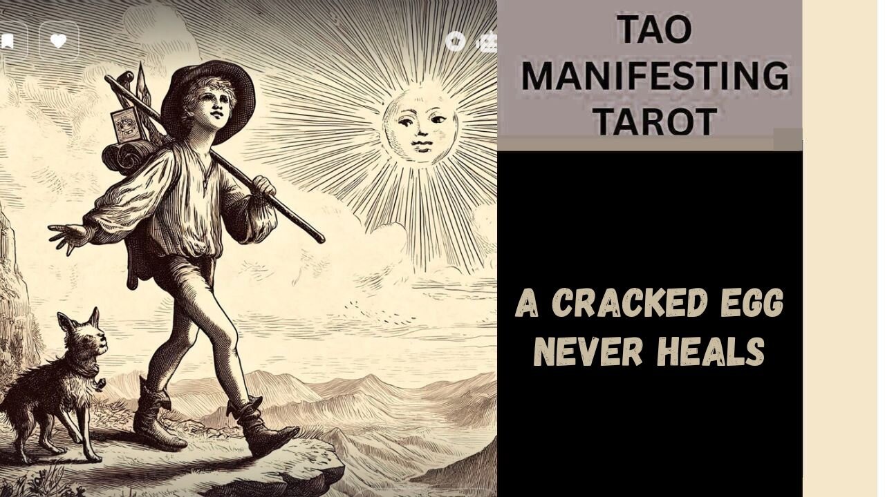 A CRACKED EGG - NEVER HEALS