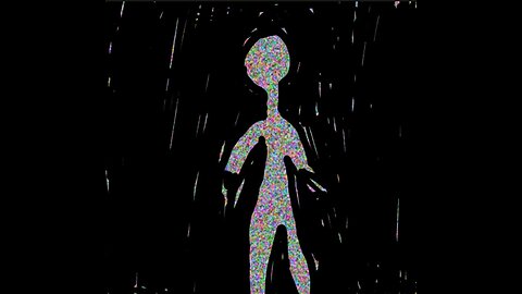 2D Static Man and White Owl