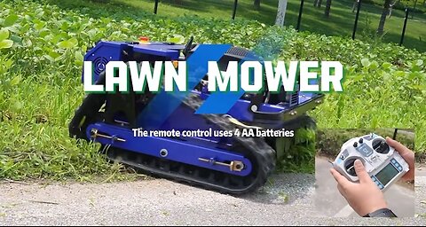 Lawn mower (remote control)