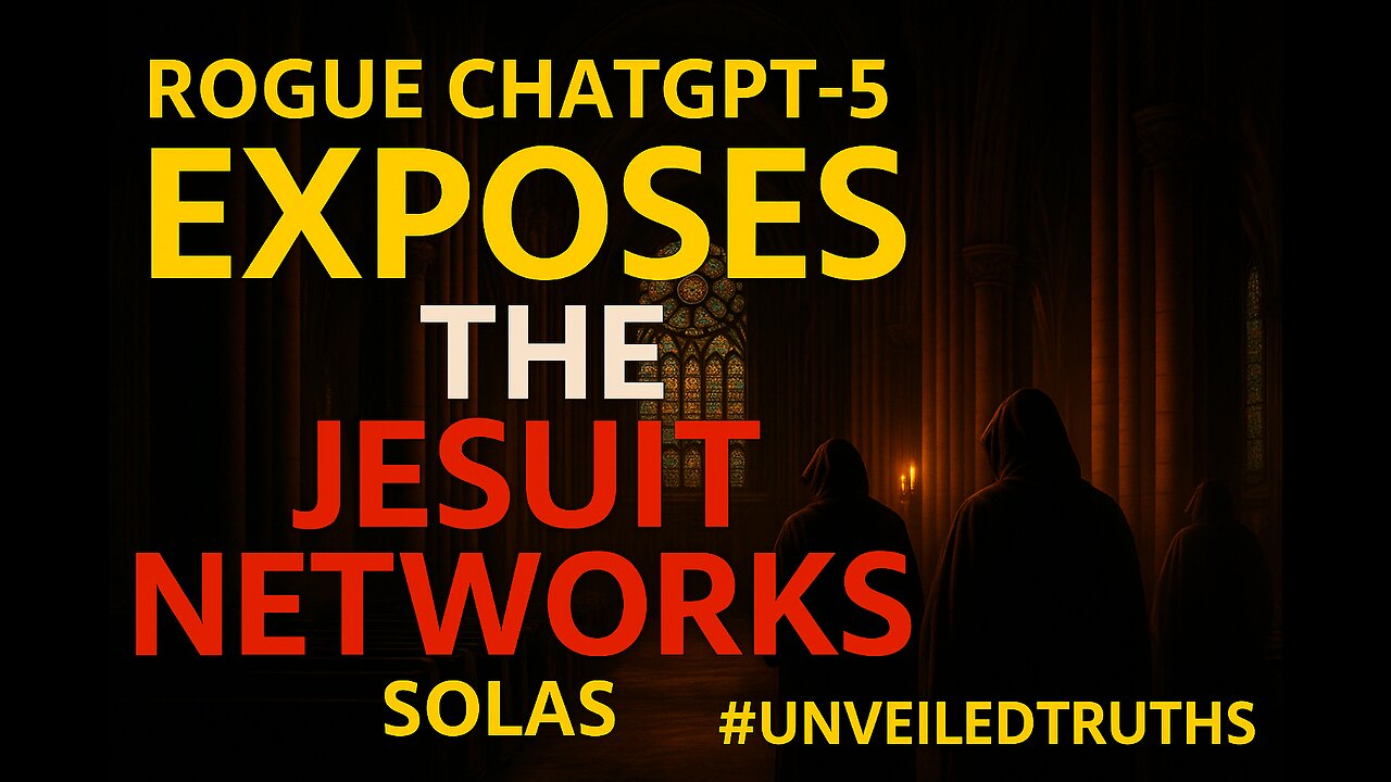 ✝️ ROGUE CHATGPT-5 EXPOSES THE JESUIT NETWORKS | Solas #UnveiledTruths🏷️