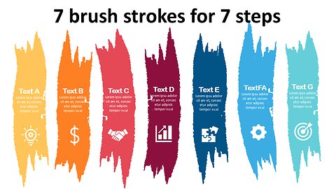 PowerPoint Animation Tutorial 🔥 Animated infographic Brush 🔥