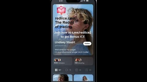 www.rediice.com t.me/rediice2 The Reddit of Trading Join now to get Bonus ICE