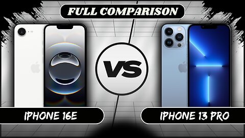 iPhone 16e Vs iPhone 13 Pro Full Comparison | Phone Sphere