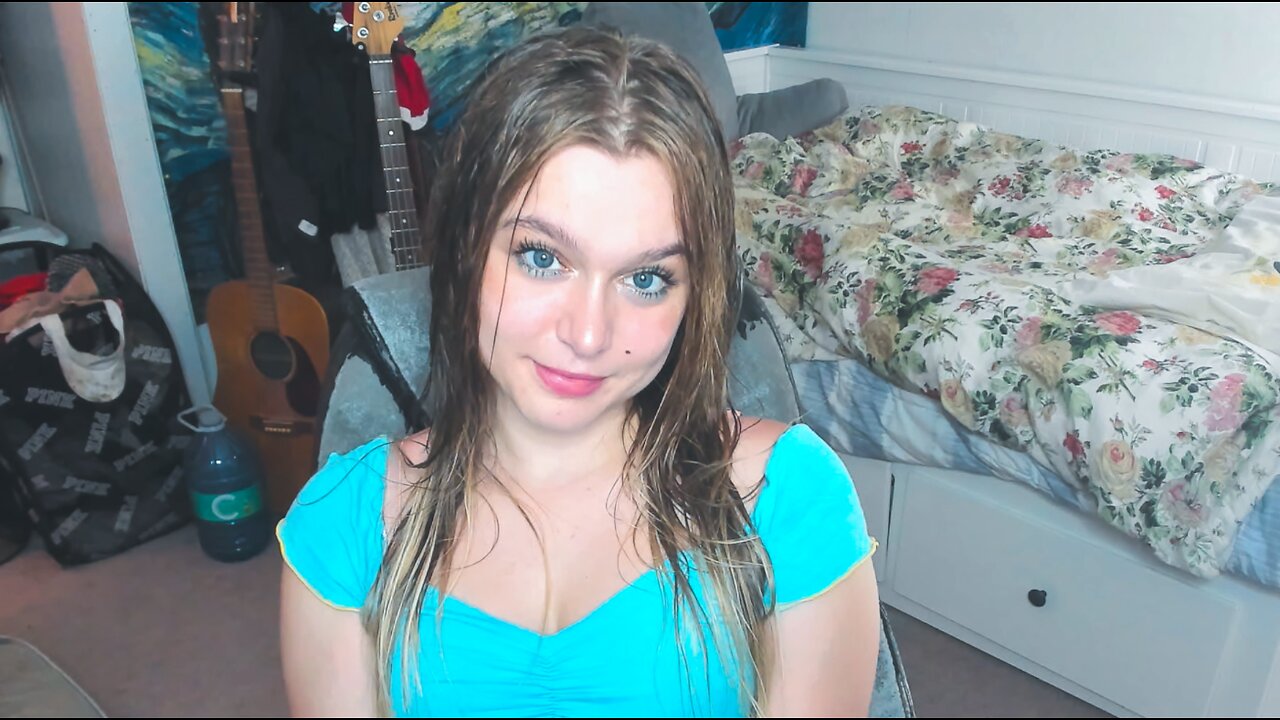 interacting w Chat while my hair dries | JUST CHAR'ING FRIDAYS