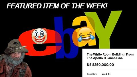 ⚠️EBAY FEATURED ITEM OF THE WEEK! - THE TRAILER FROM THE APOLLO 11 LAUNCH PAD' 🤔