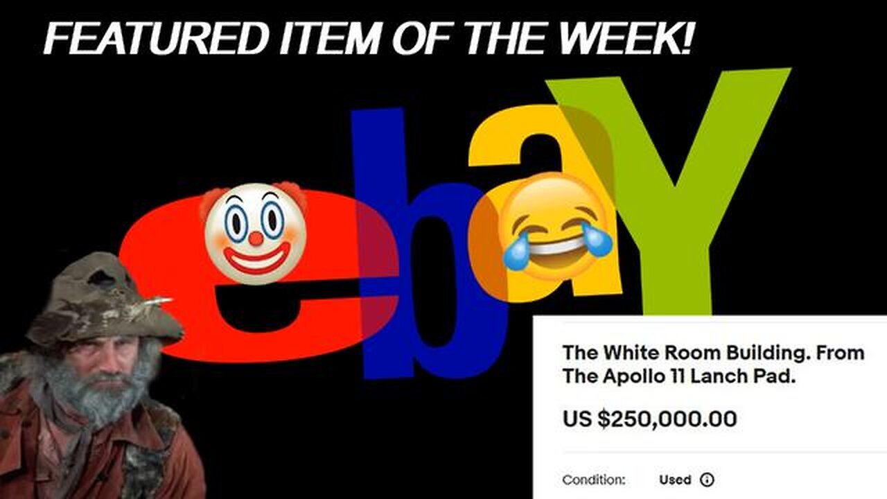 ⚠️EBAY FEATURED ITEM OF THE WEEK! - THE TRAILER FROM THE APOLLO 11 LAUNCH PAD' 🤔