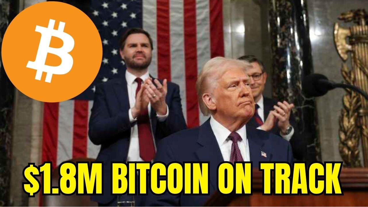Bitcoin Still On Track for $1,800,000 Despite Global Trade Concerns