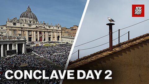Conclave day 2: Watch live as the world awaits a new pope