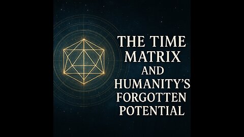 The Time Matrix and Humanity's Forgotten Potential