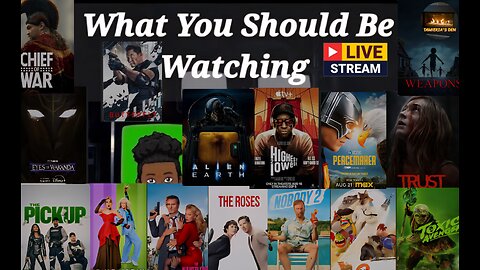 Live: AUGUST 2025 New Releases to Theaters & Streaming Servicesl