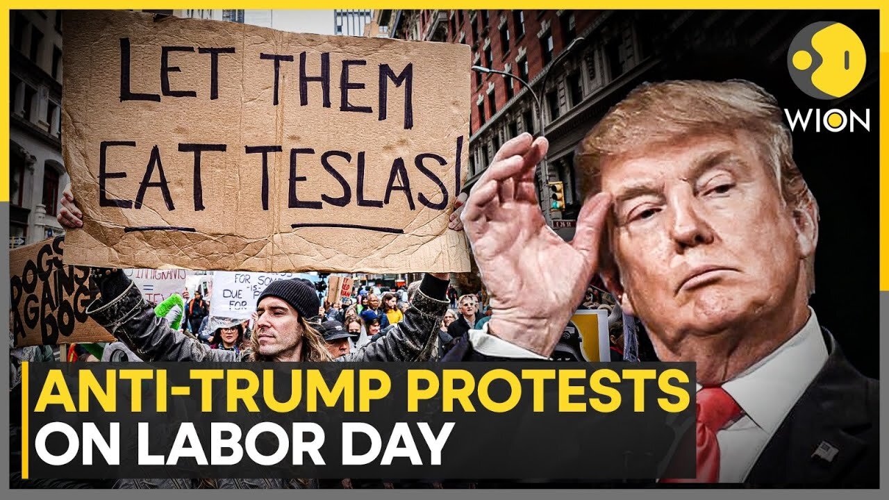 Labor Day Protests: Hundreds Join ‘Workers Over Billionaires’ Demonstrations Against Trump