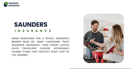 Saunders Insurance Simplifies Travel Protection for Canadians