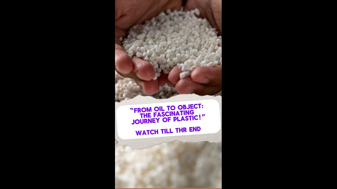 Ever wondered how plastic is made