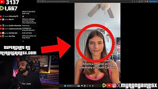 Sorority Feminist Played Victim To Myron Gaines' Debate At USC About Women vs. Men's Free Speech!