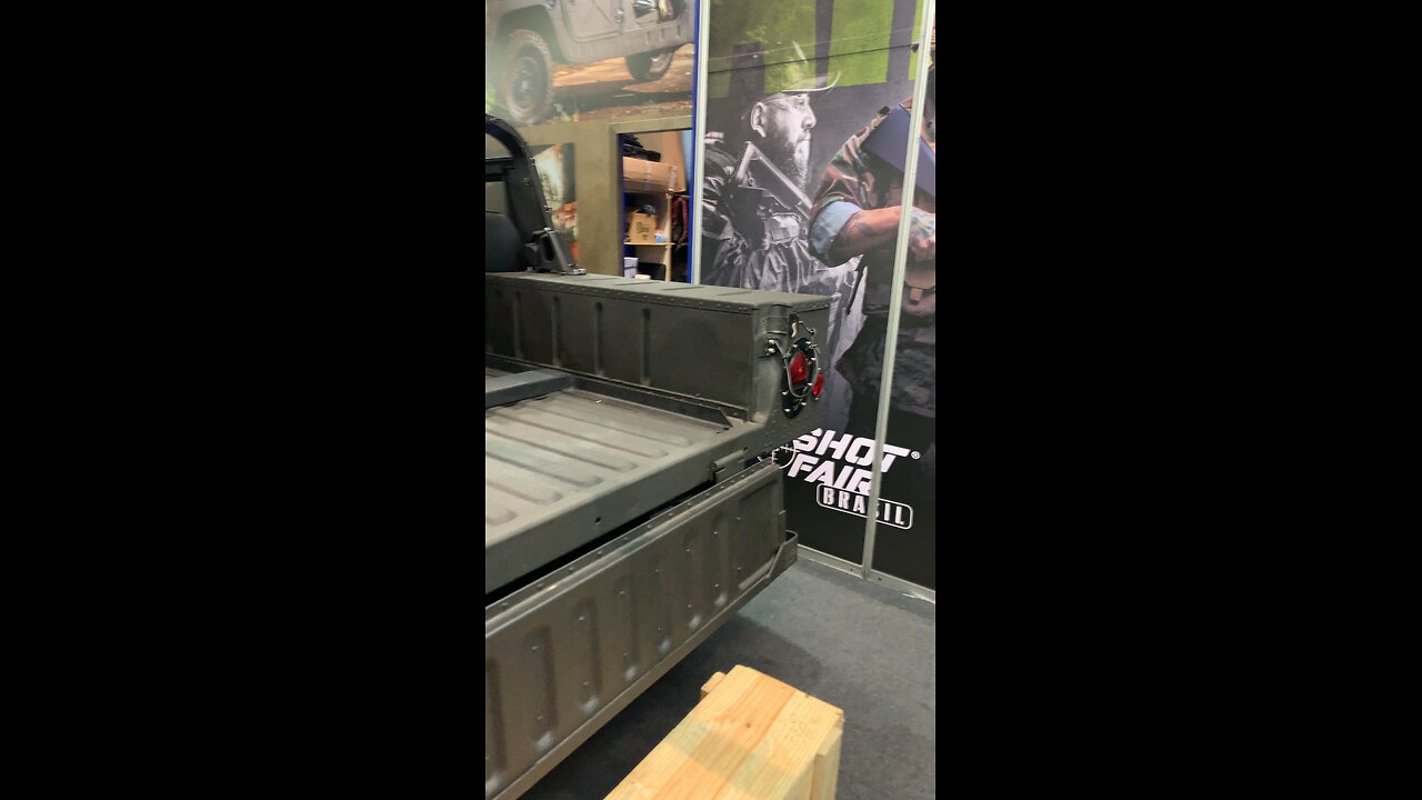 HUMVEE in shot fair