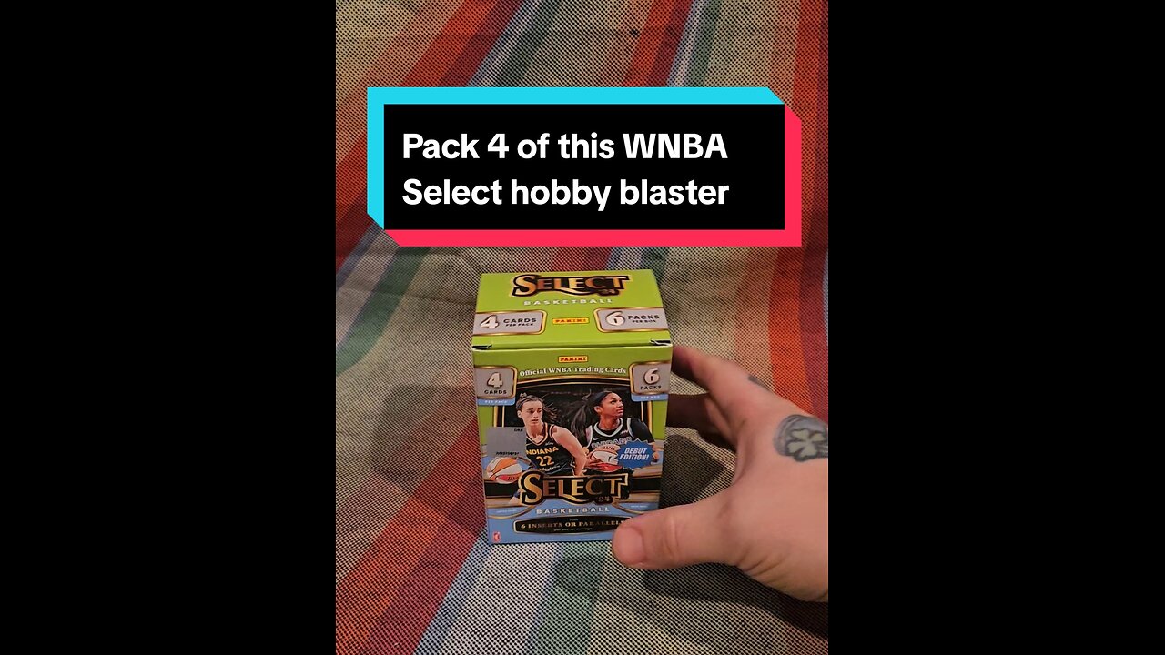 Pack 6 of this WNBA Select hobby blaster