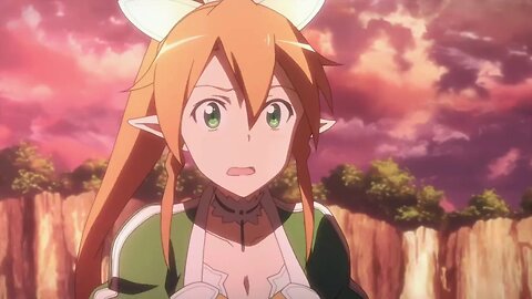 Sword Art Online - Leafa is safe