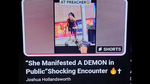 demons hate christians imagine putting a gun or knife in these hands thats whats coming folks
