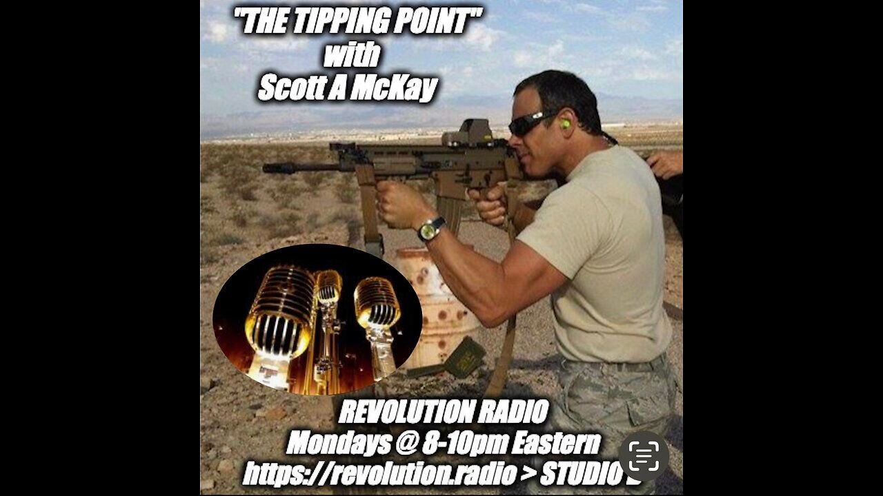 [May 29, 2023] Scott A McKay - The Tipping Point on Rev Radio, STUDIO B w⁄ Dr. Ed Group on Urotherapy [The Patriot Streetfighter]