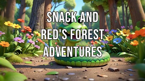 Snack and Red's Forest Adventures| #friendship #adventure #forest #curiosity #games