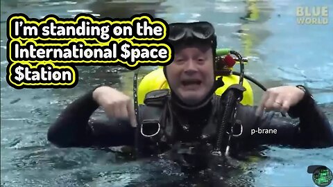 JONATHAN BIRD'S BLUE WORLD visits the Neutral Buoyancy Lab "looks like an underwater movie set"