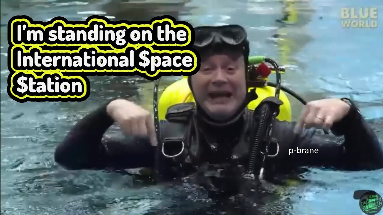 JONATHAN BIRD'S BLUE WORLD visits the Neutral Buoyancy Lab "looks like an underwater movie set"