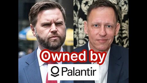 JD Vance Exposed & Palantir Puppet