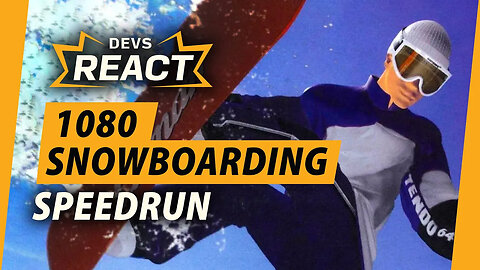 Original 1080 Snowboarding (N64) Developer Reacts to Speedrun