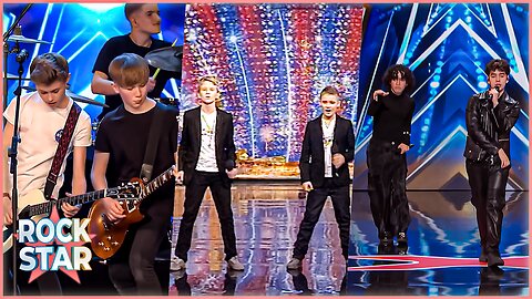 Kids Boy Band STUNS Judges with SHOWSTOPPING Performances!