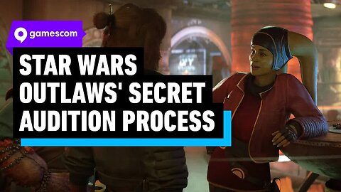 How Star Wars Outlaws' Lead Found Out She Was in a Star Wars Game _ gamescom 2024