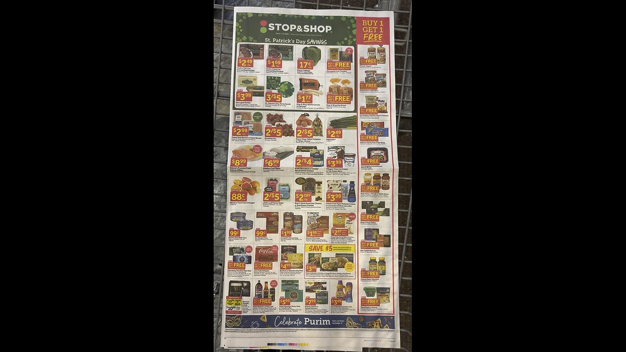 Stop & Shop St. Patrick’s Day Savings Circular 2025 March 7-13