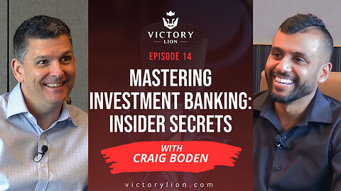 #0014 - Craig Boden - Private Equity Investment Banker: From Boston to Brisbane