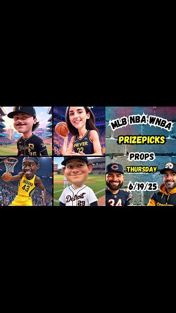 🔥 9 HOT MLB PROPS | 🏀 NBA PROPS | 🏀 WNBA PROPS | THURSDAY 6/19/25