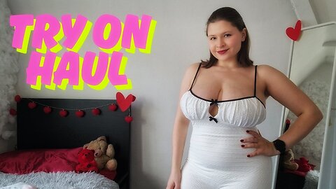 [4K] Soft & Cute Rompers for Curvy Girls | At-Home Try-On | Tina Angel 👼