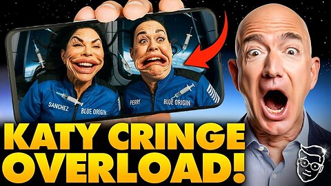 CRINGE: Katy Perry Kisses The Ground After Humiliating 3 Minute Ride on Jeff Bezos 'Dick Rocket' 🚀