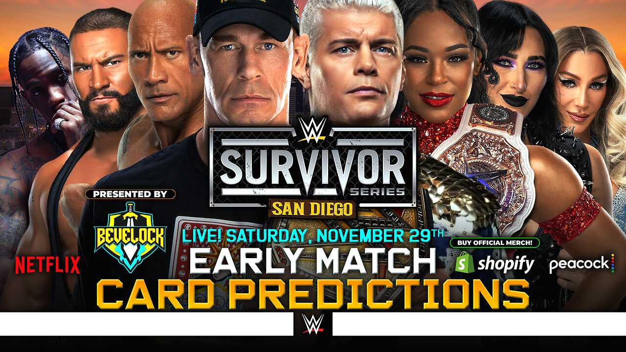 WWE Survivor Series 2025 - Match Card Predictions | Bevelock