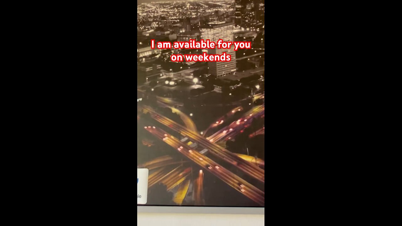 Available on the weekends
