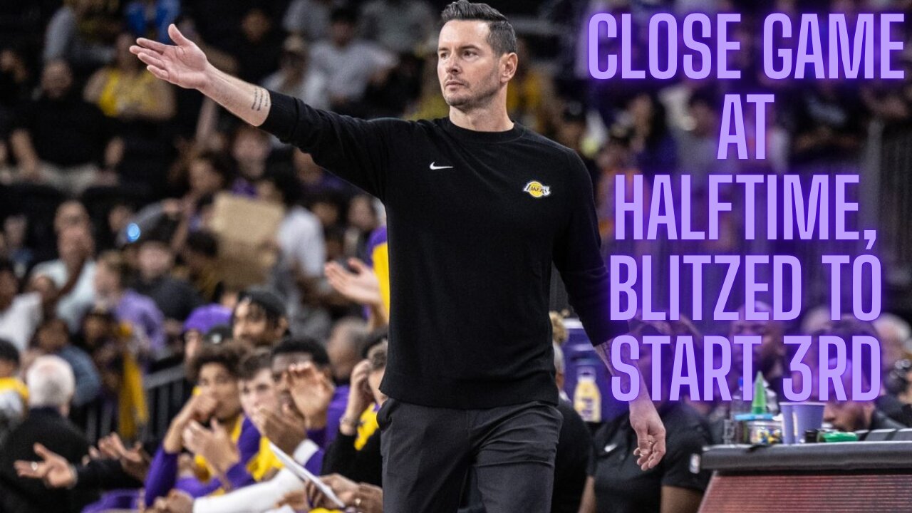 JJ Redick somewhat throws himself under the bus after Lakers season opener