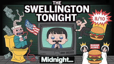 The Swellington Tonight| 📺 Parkour Flips + Burroughs’ Sultan of Sewers + 8/10 Devil Whopper!