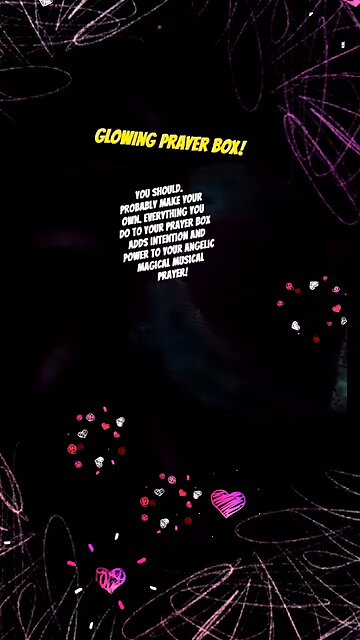 Glowing prayer 🙏 BOX angelic magical prayer music! 🎶🙏