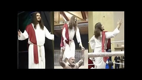 Call: There Is Now A Pro Wrestling Church That Has Jesus Wrestling Disciples!