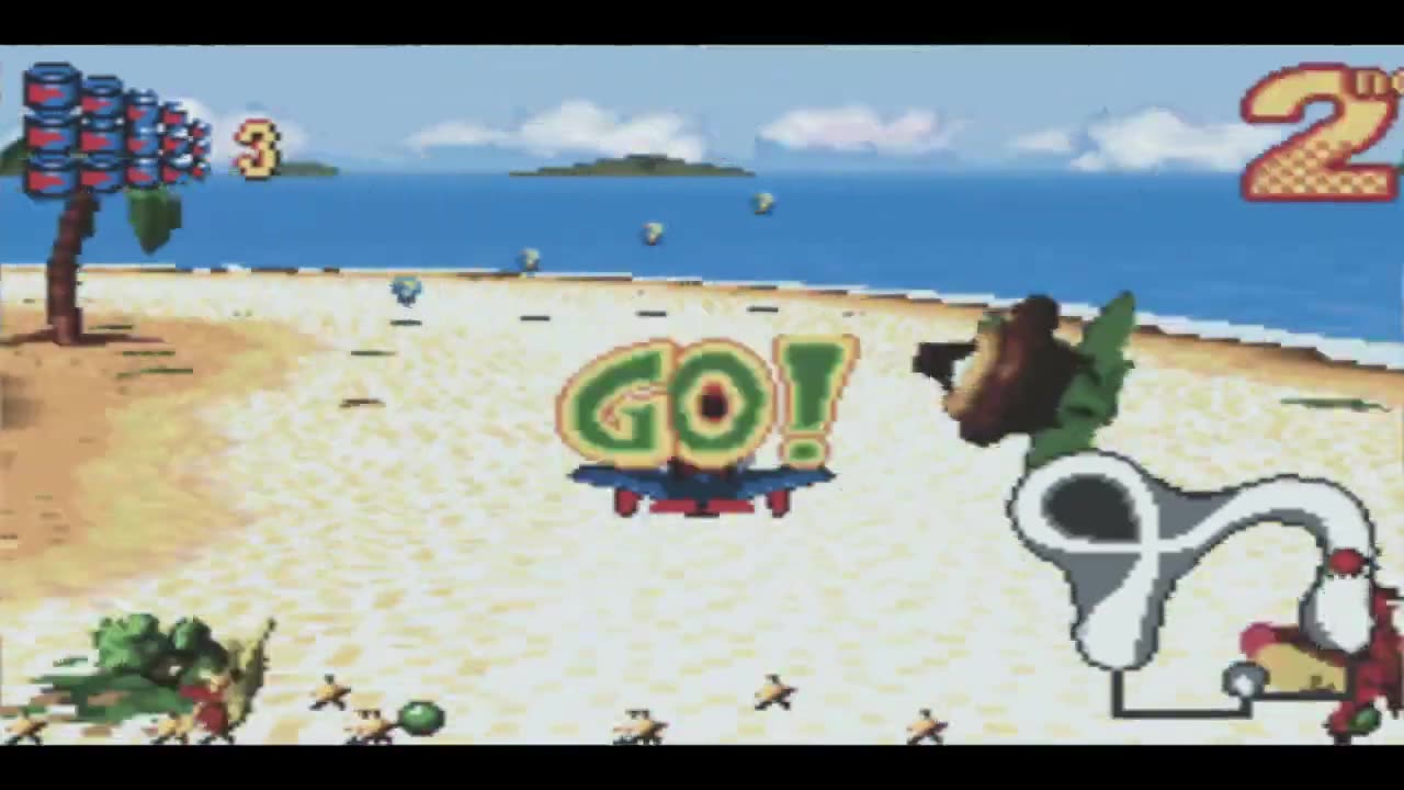 Diddy Kong Pilot Protótipo Beach 00