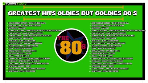Oldies songs - the best of music - from the 60s, 70s, 80s and 90s18 Live from Rumble Studio