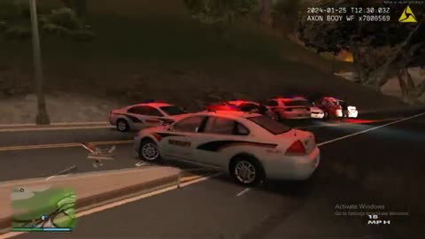 GTA SA Police Chase – San Andreas Sheriff’s Police Crazy Pursuit | SAPD:FR Ep 15