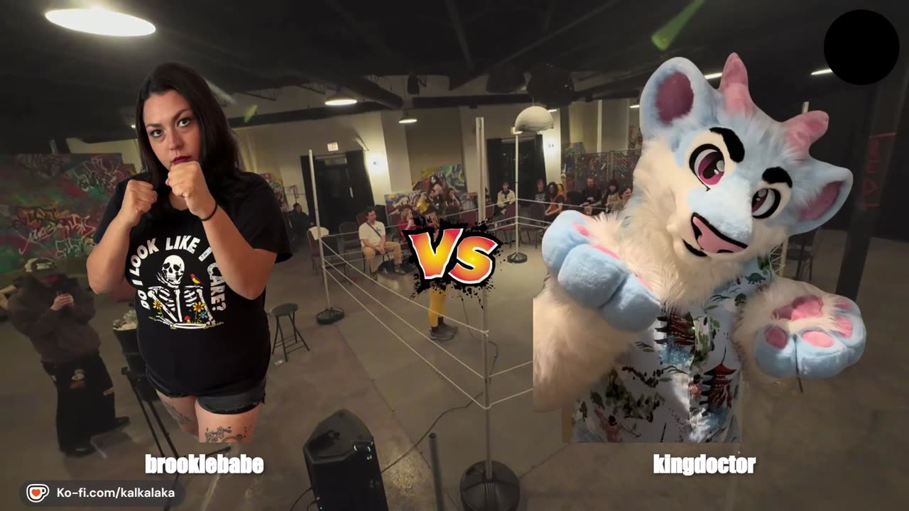 KingDoctor VS Brookiebabe420 boxing fight (Big Glove Mode) | Stream Stars: Knocked Offline - Night 1