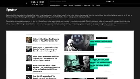 The Epstein Enigma: Blackmail, Depravity, and Missing Evidence | Heliowave
