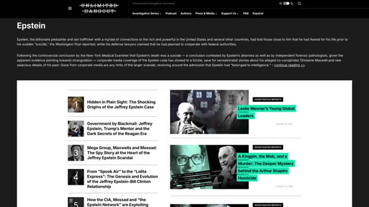 The Epstein Enigma: Blackmail, Depravity, and Missing Evidence | Heliowave