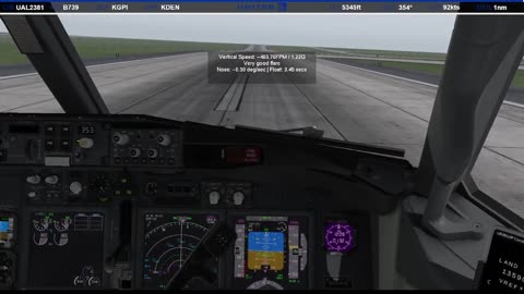 Landing in Denver (KDEN)