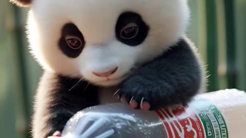 🍼🐼 Milk Time with Molo! Molo The Panda #shahpublishing #molothepanda #cutepanda #savepanda #pets